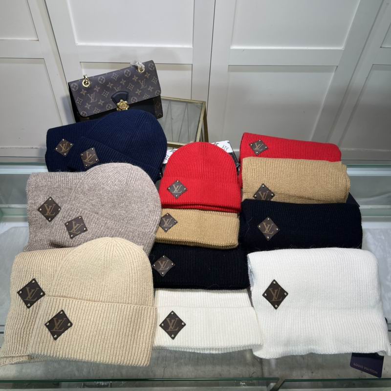 LV scarf hat 101701